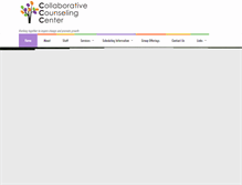 Tablet Screenshot of collaborativecounselingcenter.com
